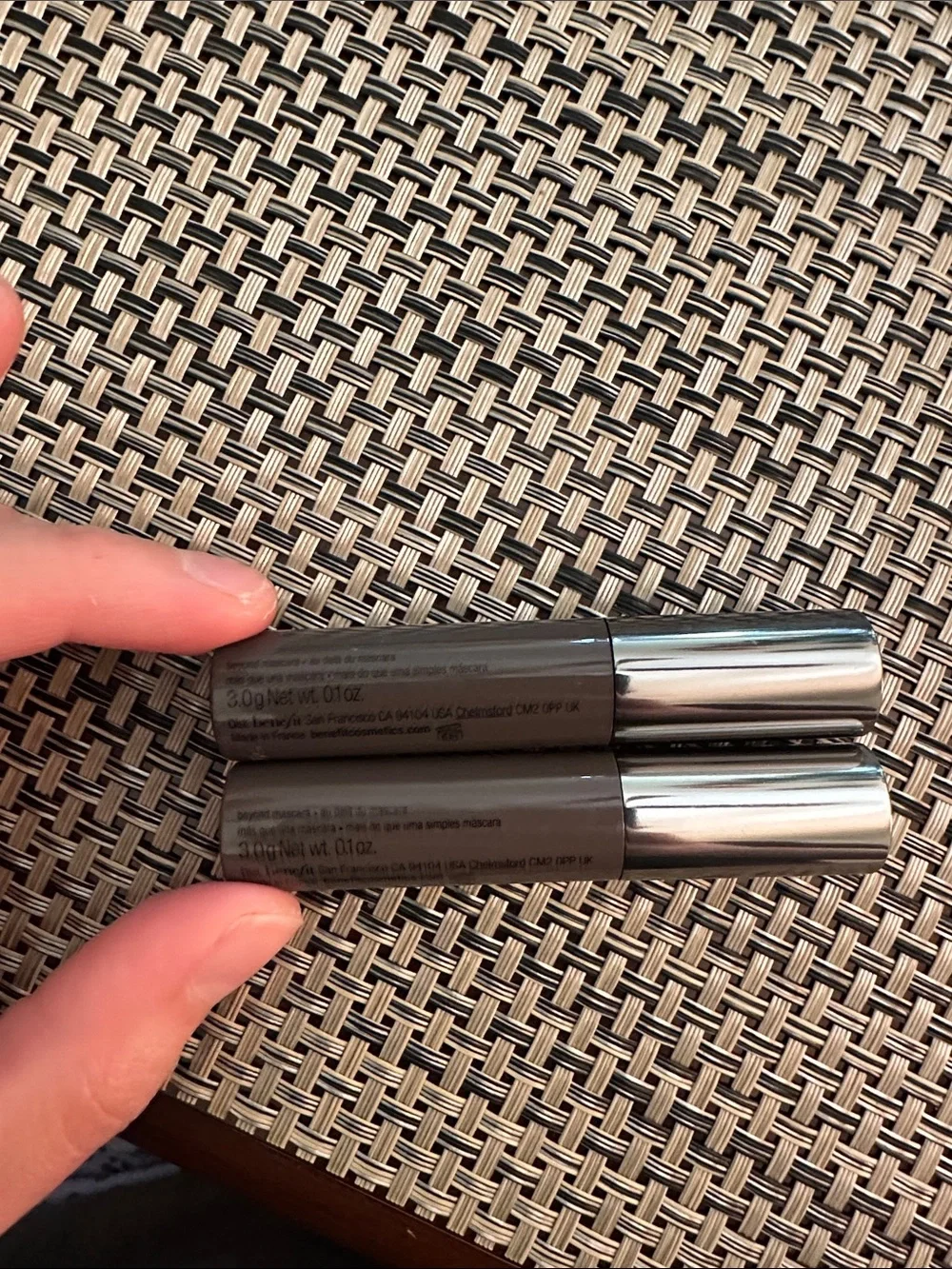 Benefit They're Real! Mini Mascara Duo — No box. Travel size.